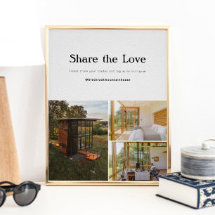 Poster Location de vacances Accueil Médias sociaux