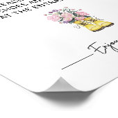 Poster Location de vacances Informations clients (Coin)