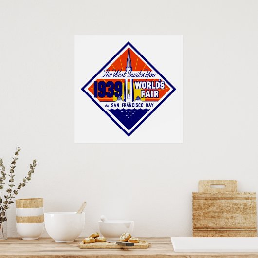 Poster L'Occident vous Invitations (Cuisine)