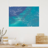 Poster L'Océan Atlantique Au Bord Des Bahamas (Cuisine)