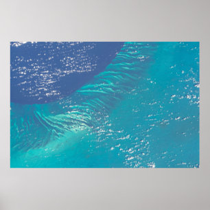 Poster L'Océan Atlantique Au Bord Des Bahamas