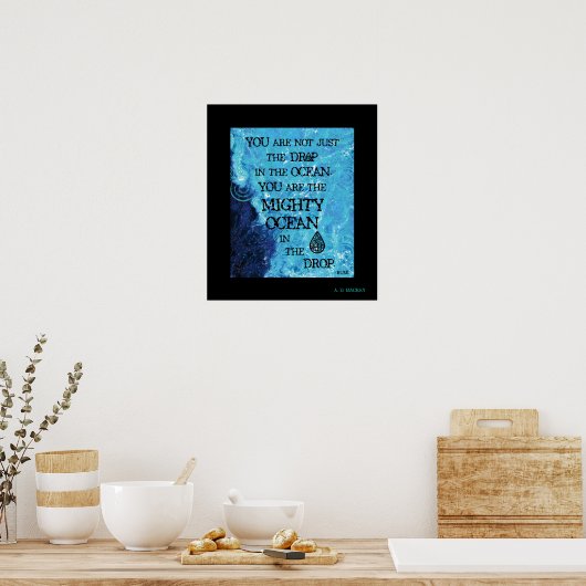 Poster L'océan celtique puissant (Cuisine)