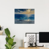 Poster L'Océan Garde des Secrets – Un Paysage Marin Capti (Bureau à domicile)
