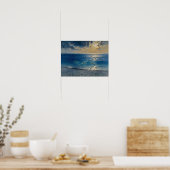 Poster L'Océan Garde des Secrets – Un Paysage Marin Capti (Cuisine)