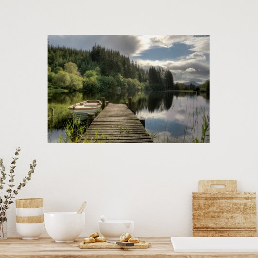 Poster Loch Ard Jetty (Cuisine)