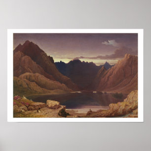 Poster Loch Coruisk, île de Skye - Dawn, c.1826-32 (w/c