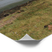 Poster Loch Leven Summer View, Écosse (Coin)