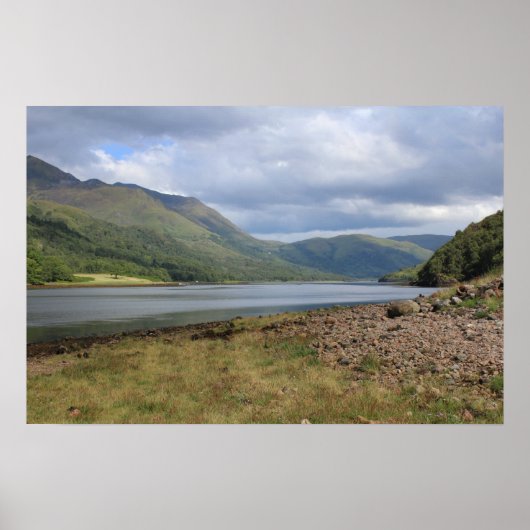 Poster Loch Leven Summer View, Écosse (Devant)