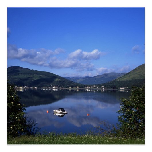 Poster Loch Long Argyll Ecosse (Devant)