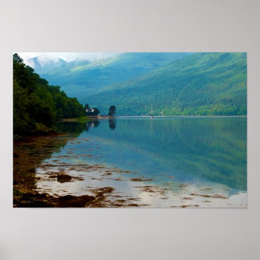 Poster Loch Long, Arrochar, Ecosse (Devant)