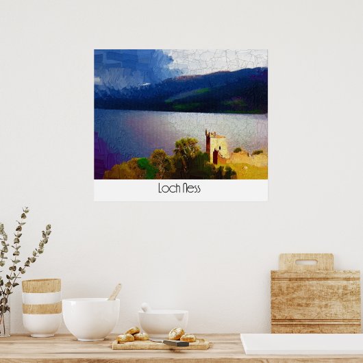 Poster Loch Ness (Cuisine)