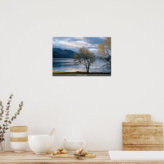 Poster Loch Ness, Écosse (Cuisine)