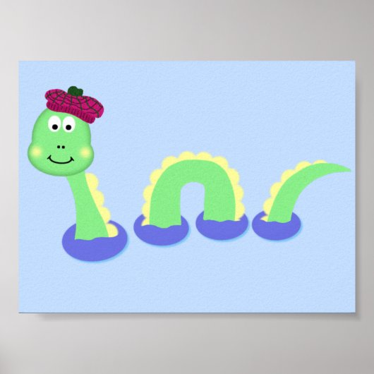 Poster Loch Ness Monster (Devant)