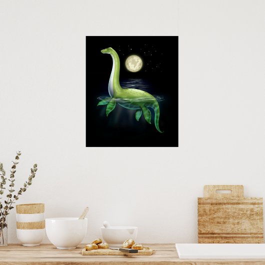 Poster Loch Ness Monster (Cuisine)