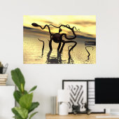 Poster Loch Ness Monster ! (monstre d'eau) (Bureau à domicile)