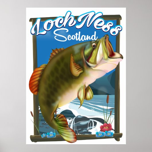 Poster Loch Ness Scotland (Devant)