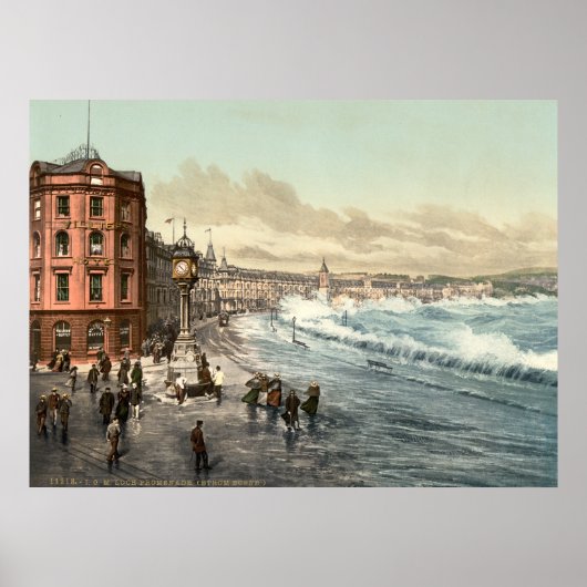 Poster Loch Promenade I, Douglas, Île de Man, Angleterre (Devant)