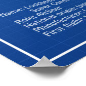 Poster Lockheed L-1049 Super Constellation - Plans ABD (Coin)