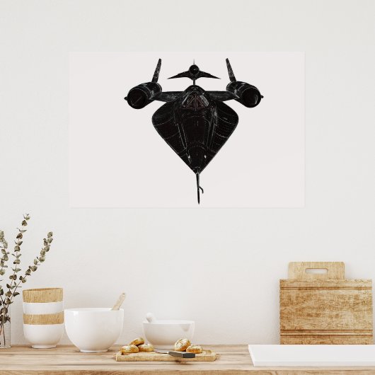 Poster Lockheed M-21 Blackbird (Cuisine)