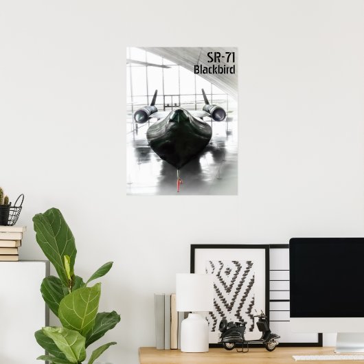 Poster Lockheed SR-71 Blackbird (Bureau à domicile)