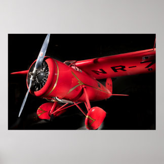 Poster Lockheed Vega 5B, toile Amelia Earhart Imprimer