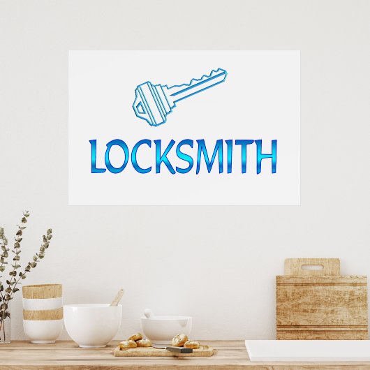Poster Locksmith (Cuisine)