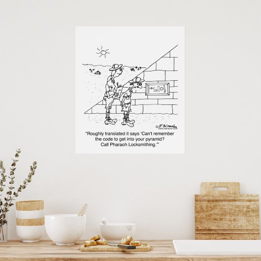 Poster Locksmith aux pharaons (Cuisine)