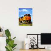 Poster Locomotive (Bureau à domicile)