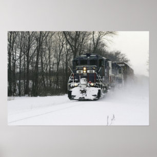 Poster LOCOMOTIVE 180 ROSY MOUND LINE Modifier I