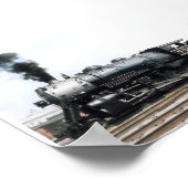 Poster Locomotive à vapeur (Coin)