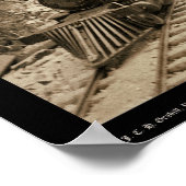 Poster Locomotive dans Black Hills SD 1890 (Coin)
