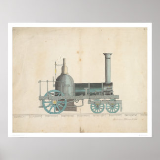Poster Locomotive Design (1344)