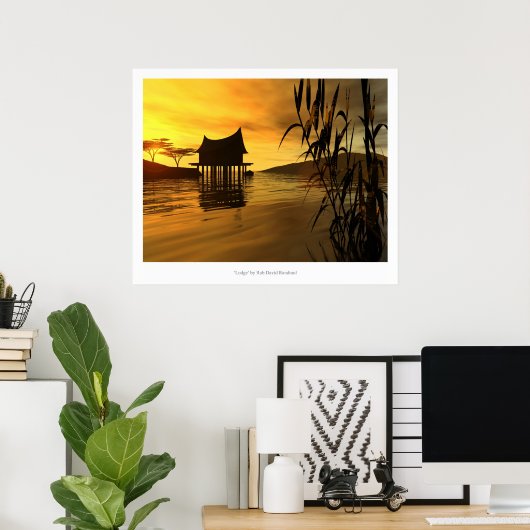 Poster Lodge (Bureau à domicile)