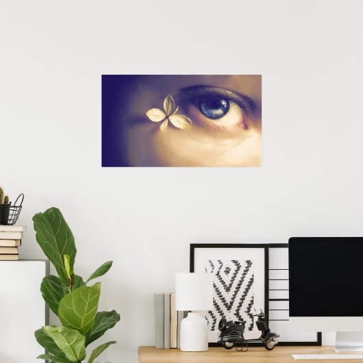 Poster L'oeil (Bureau à domicile)