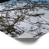Poster L'Œil à travers les feuilles d'automne (Coin)