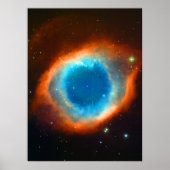 Poster L'oeil de Dieu - Helix Nebula Image d'astronomie (Devant)