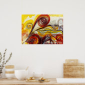 Poster L'oeil de Dieu par Georgiana Houghton (Cuisine)