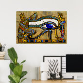 Poster L'oeil de Horus (Bureau à domicile)