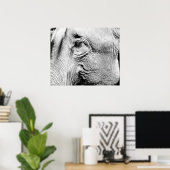 Poster L'Œil de l'éléphant, 2017 (Bureau à domicile)