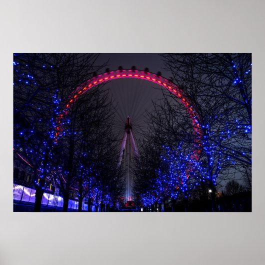 Poster L'oeil de Londres (Devant)