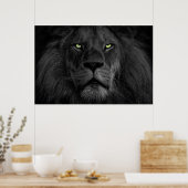 Poster L'oeil du lion (Cuisine)