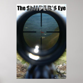 POSTER L'OEIL DU SNIPER