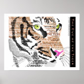 Poster L'oeil du tigre (Devant)