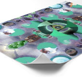 Poster L'oeil d'une mouche pendant les visions (Coin)