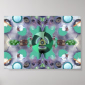 Poster L'oeil d'une mouche pendant les visions (Devant)