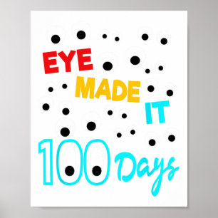 Poster L'Oeil L'A Fait 100 Jours 100 Jours D'Étudiant À L