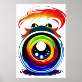 Poster L'oeil vous voit | Art AI (Devant)
