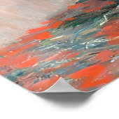 Poster l'œuvre d'art de Claude Monet (Coin)