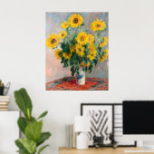 Poster l'œuvre d'art de Claude Monet (Bureau à domicile)