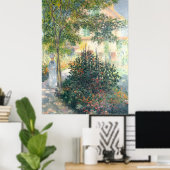 Poster l'œuvre d'art de Claude Monet (Bureau à domicile)